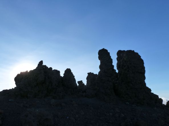 Roque de Los Muchachos, au sommet du cratère