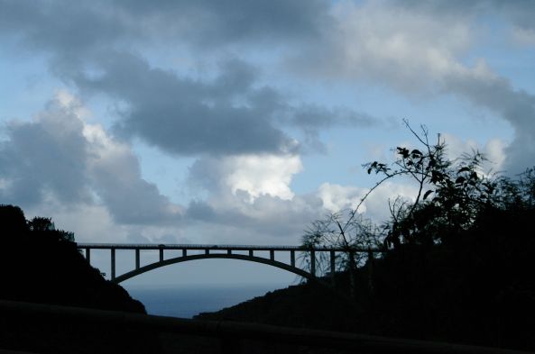 Le pont de Los Sauces.