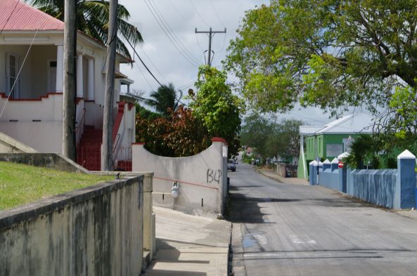 Petit village de la campagne Barbadienne